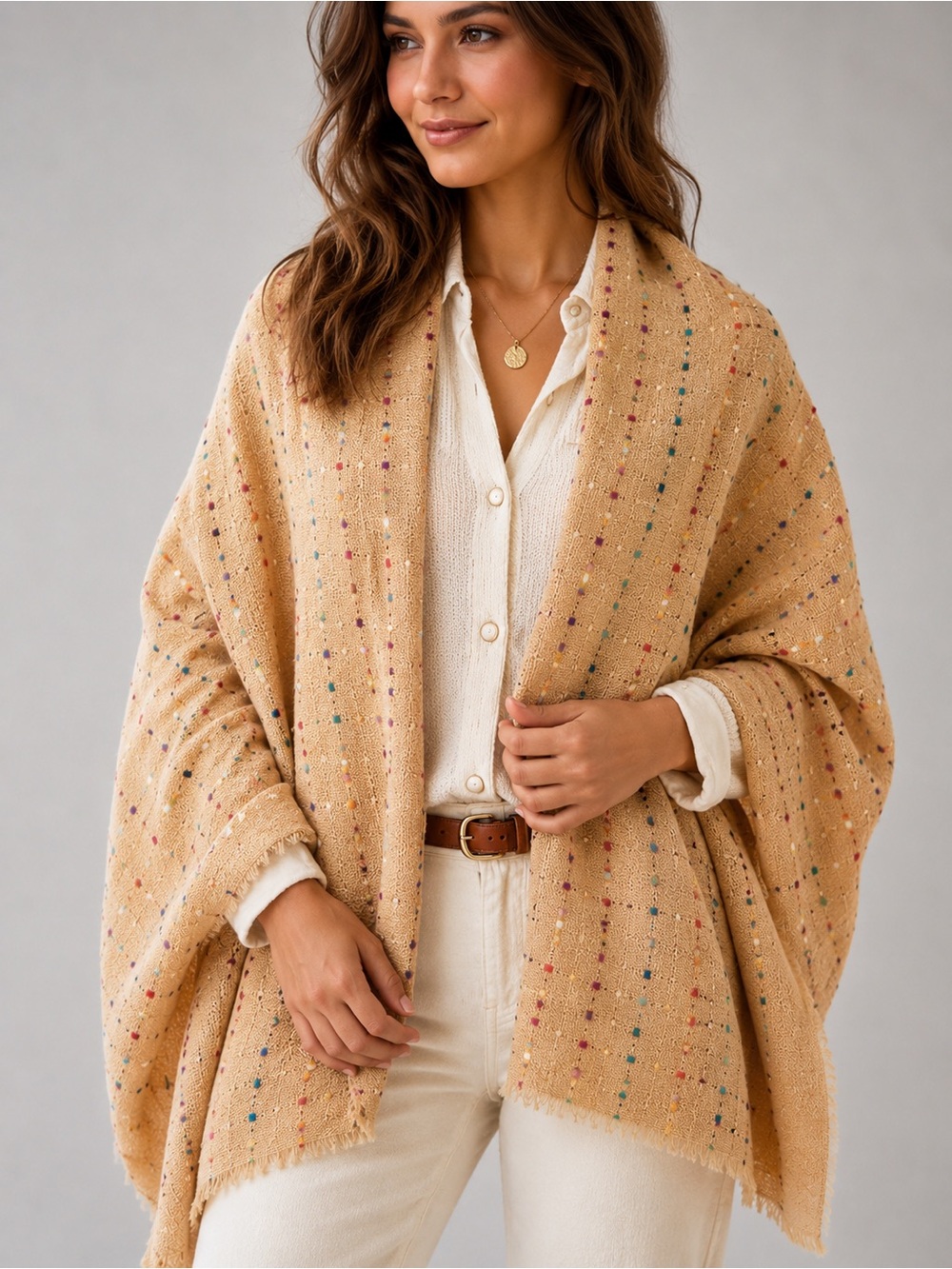 Multi Color Scarf by Pretty Simple